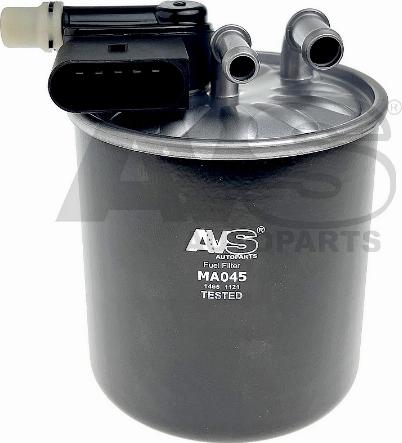 AVS Autoparts MA045 - Degvielas filtrs ps1.lv