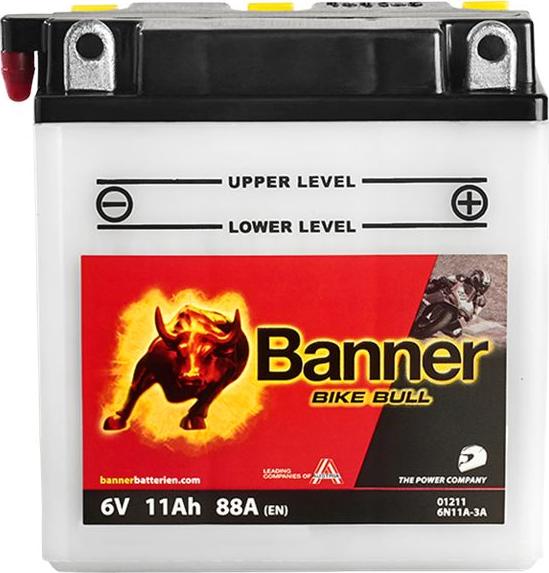 BANNER 020012110100 - Startera akumulatoru baterija ps1.lv