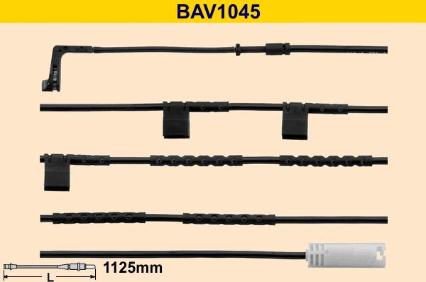 Barum BAV1045 - Indikators, Bremžu uzliku nodilums ps1.lv