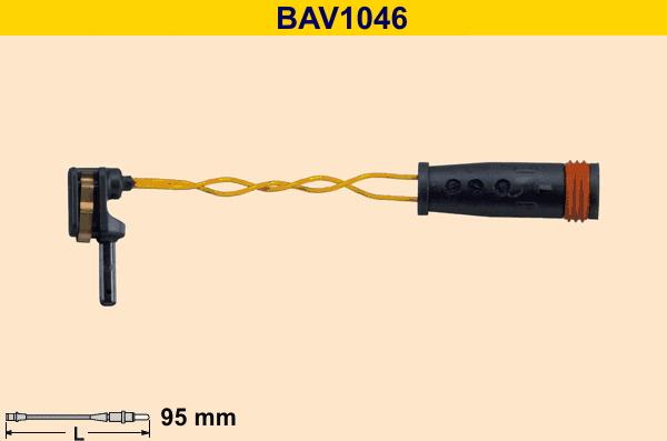 Barum BAV1046 - Indikators, Bremžu uzliku nodilums ps1.lv