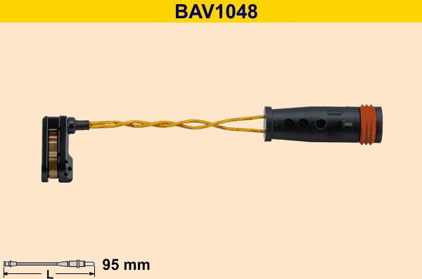 Barum BAV1048 - Indikators, Bremžu uzliku nodilums ps1.lv