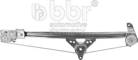 BBR Automotive 001-80-00237 - Stikla pacelšanas mehānisms ps1.lv