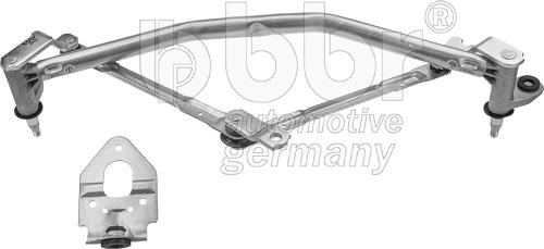 BBR Automotive 002-40-09506 - Stiklu tīrītāja sviru un stiepņu sistēma ps1.lv
