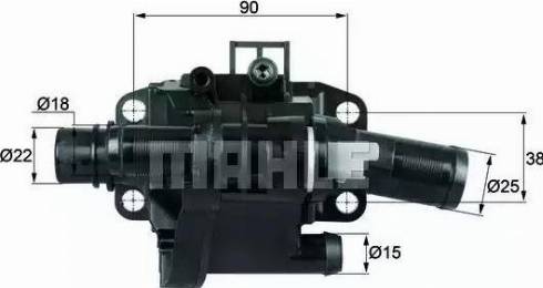 Behr TH 41 83 - Termostats, Dzesēšanas šķidrums ps1.lv