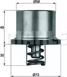 Behr THD 1 71 - Termostats, Dzesēšanas šķidrums ps1.lv