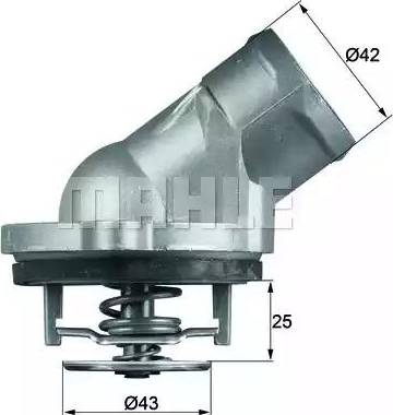 Behr TI 45 87D - Termostats, Dzesēšanas šķidrums ps1.lv