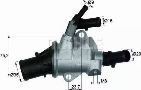 Behr TI 148 88 - Termostats, Dzesēšanas šķidrums ps1.lv