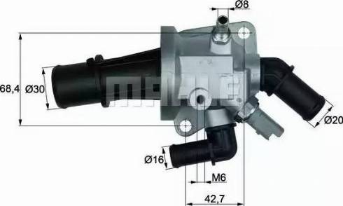 Behr TI 153 88 - Termostats, Dzesēšanas šķidrums ps1.lv