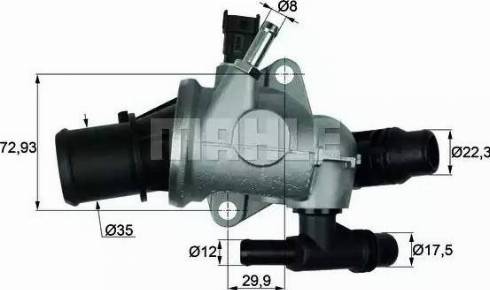 Behr TI 152 88 - Termostats, Dzesēšanas šķidrums ps1.lv