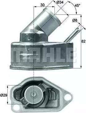 Behr TI 10 92 - Termostats, Dzesēšanas šķidrums ps1.lv