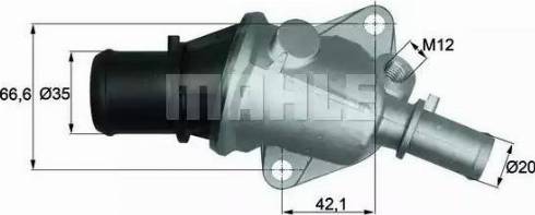 Behr TI 105 88 - Termostats, Dzesēšanas šķidrums ps1.lv