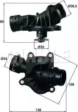 Behr TI 234 88 - Termostats, Dzesēšanas šķidrums ps1.lv