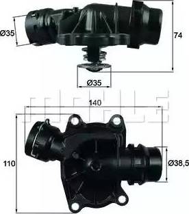 Behr TI 233 88 - Termostats, Dzesēšanas šķidrums ps1.lv