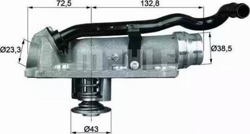 Behr TM 9 105 - Termostats, Dzesēšanas šķidrums ps1.lv