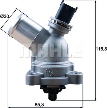 Behr TM 43 105 - Termostats, Dzesēšanas šķidrums ps1.lv