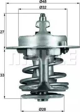 Behr TX 63 88 - Termostats, Dzesēšanas šķidrums ps1.lv