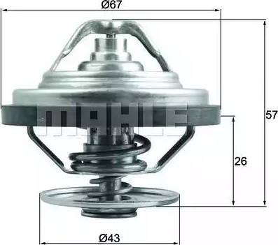 Behr TX 158 83 - Termostats, Dzesēšanas šķidrums ps1.lv