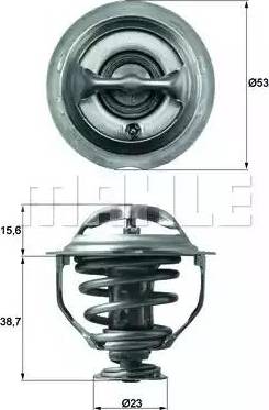 Behr TX 117 95D - Termostats, Dzesēšanas šķidrums ps1.lv