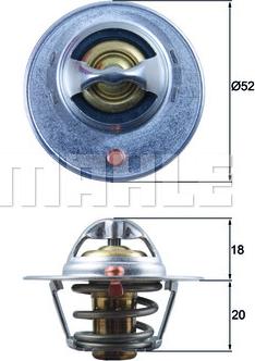 Behr TX 185 82D - Termostats, Dzesēšanas šķidrums ps1.lv