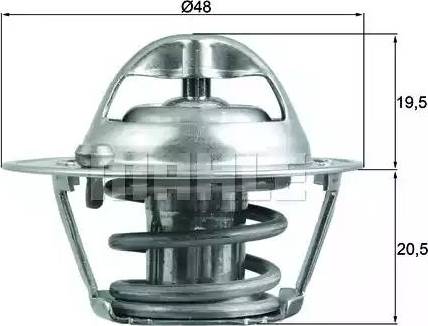 Behr TX 204 82D - Termostats, Dzesēšanas šķidrums ps1.lv