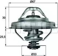 Behr TX 28 88D - Termostats, Dzesēšanas šķidrums ps1.lv