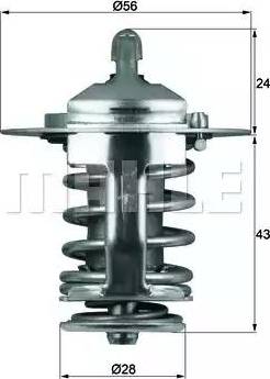 Behr TX 70 82 - Termostats, Dzesēšanas šķidrums ps1.lv