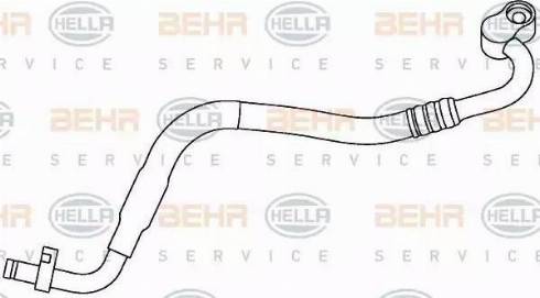 BEHR HELLA Service 9GS 351 337-531 - Augstspiediena cauruļvads, Gaisa kond. sist. ps1.lv