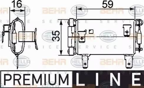 BEHR HELLA Service 9ML 351 029-381 - Rezistors, Salona ventilators ps1.lv