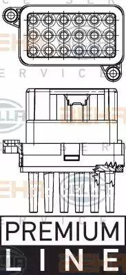 BEHR HELLA Service 5HL 351 332-341 - Regulators, Salona ventilators ps1.lv