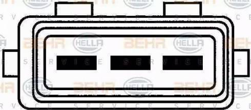 BEHR HELLA Service 8EW 009 144-461 - Ventilators, Motora dzesēšanas sistēma ps1.lv