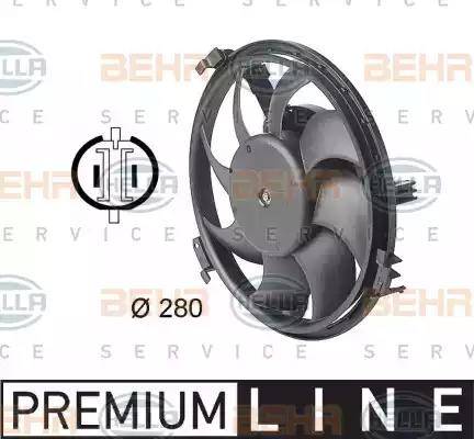 BEHR HELLA Service 8EW 009 144-351 - Ventilators, Motora dzesēšanas sistēma ps1.lv