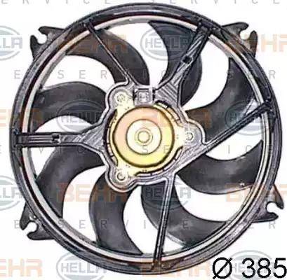 BEHR HELLA Service 8EW 351 044-541 - Ventilators, Motora dzesēšanas sistēma ps1.lv