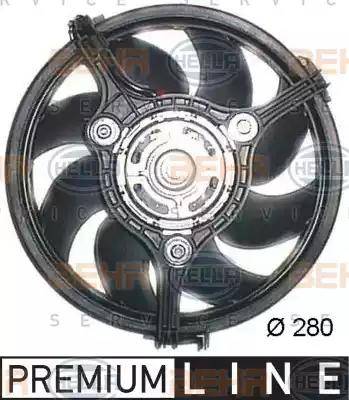 BEHR HELLA Service 8EW 351 044-041 - Ventilators, Motora dzesēšanas sistēma ps1.lv