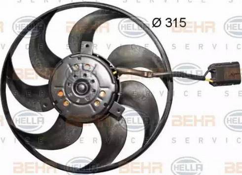 BEHR HELLA Service 8EW 351 044-071 - Ventilators, Motora dzesēšanas sistēma ps1.lv