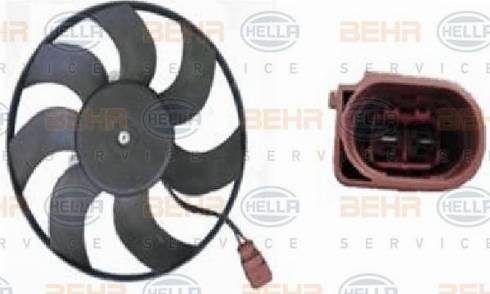 BEHR HELLA Service 8EW 351 040-414 - Ventilators, Motora dzesēšanas sistēma ps1.lv