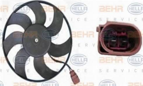 BEHR HELLA Service 8EW 351 040-061 - Ventilators, Motora dzesēšanas sistēma ps1.lv