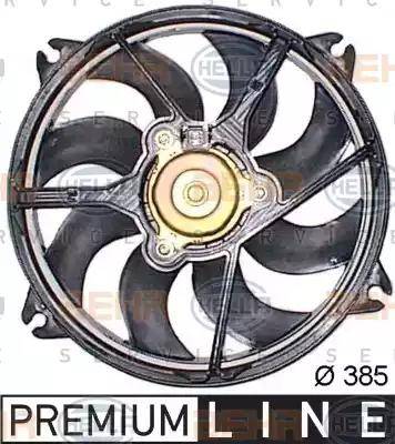 BEHR HELLA Service 8EW 351 043-621 - Ventilators, Motora dzesēšanas sistēma ps1.lv