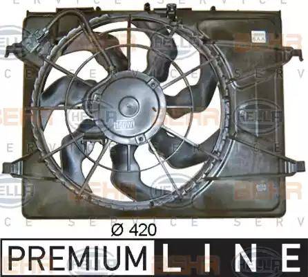 BEHR HELLA Service 8EW 351 043-351 - Ventilators, Motora dzesēšanas sistēma ps1.lv