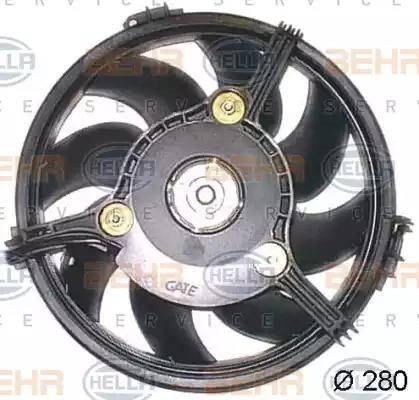 BEHR HELLA Service 8EW 351 043-781 - Ventilators, Motora dzesēšanas sistēma ps1.lv