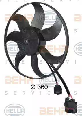 BEHR HELLA Service 8EW 351 039-171 - Ventilators, Motora dzesēšanas sistēma ps1.lv