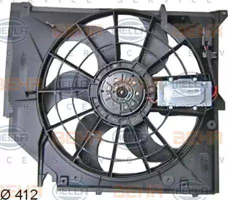 BEHR HELLA Service 8EW 351 038-391 - Ventilators, Motora dzesēšanas sistēma ps1.lv