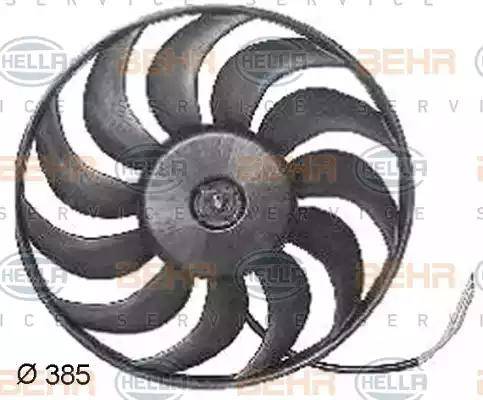 BEHR HELLA Service 8EW 351 038-361 - Ventilators, Motora dzesēšanas sistēma ps1.lv