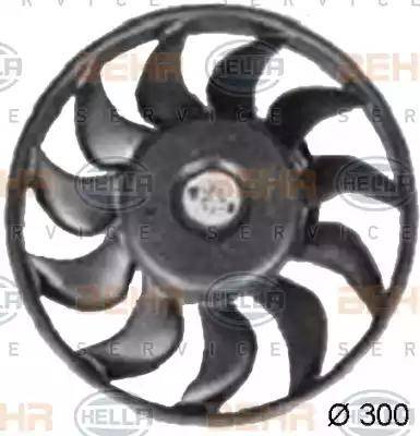 BEHR HELLA Service 8EW 351 038-371 - Ventilators, Motora dzesēšanas sistēma ps1.lv