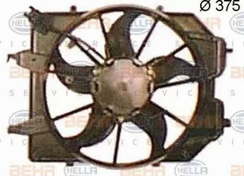 BEHR HELLA Service 8EW 351 150-054 - Ventilators, Motora dzesēšanas sistēma ps1.lv