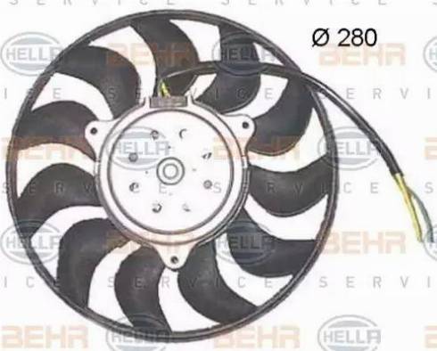 BEHR HELLA Service 8EW 351 150-034 - Ventilators, Motora dzesēšanas sistēma ps1.lv