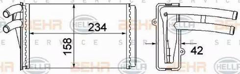 BEHR HELLA Service 8FH 351 045-101 - Siltummainis, Salona apsilde ps1.lv