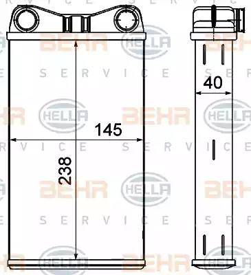 BEHR HELLA Service 8FH 351 000-541 - Siltummainis, Salona apsilde ps1.lv