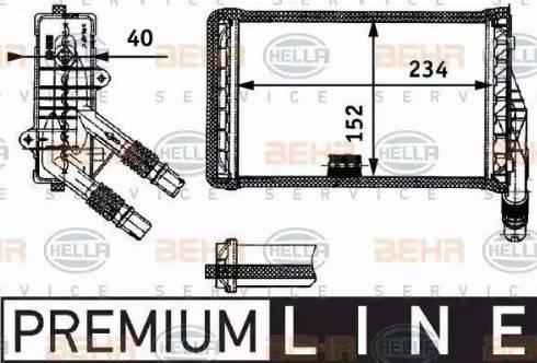 BEHR HELLA Service 8FH 351 311-311 - Siltummainis, Salona apsilde ps1.lv