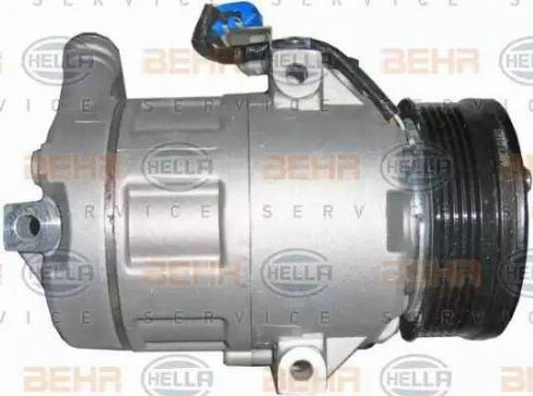 BEHR HELLA Service 8FK 351 134-591 - Kompresors, Gaisa kond. sistēma ps1.lv