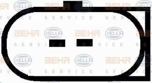 BEHR HELLA Service 8FK 351 127-881 - Kompresors, Gaisa kond. sistēma ps1.lv